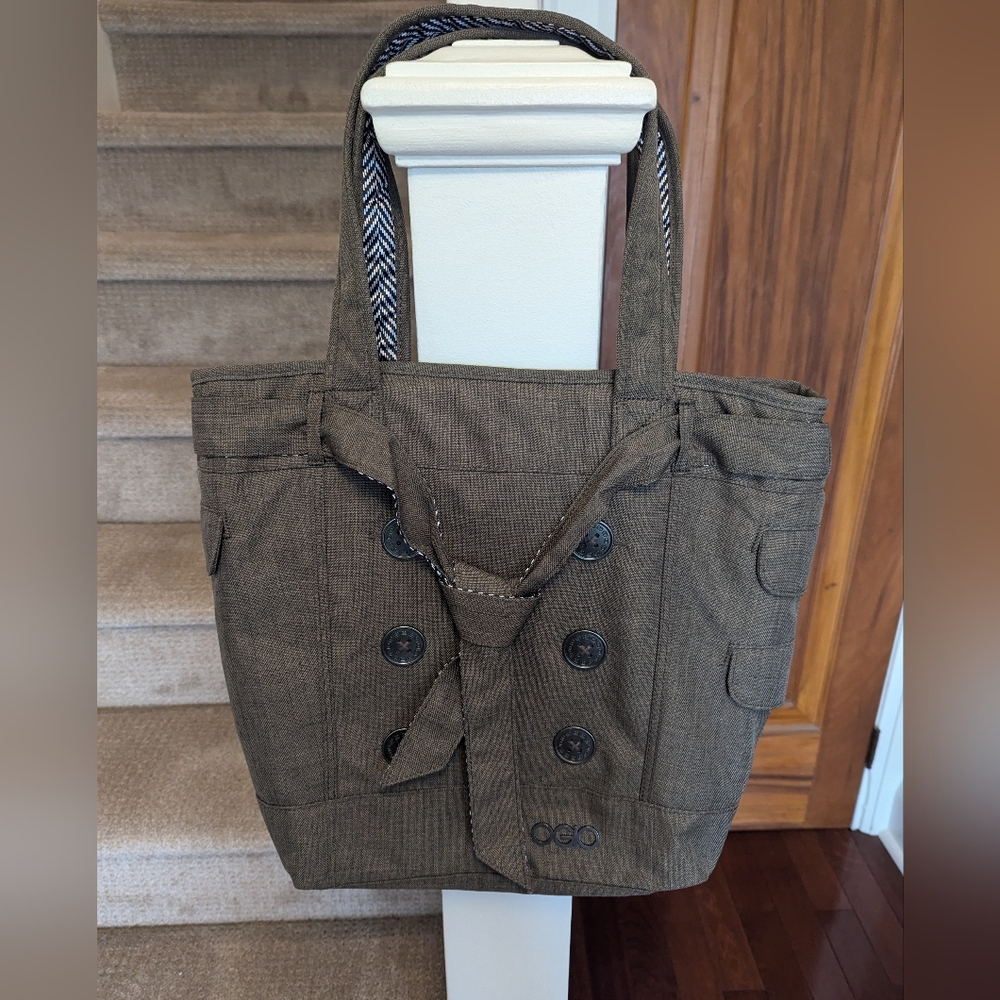 OGIO Dark Khaki Taupe Shoulder Laptop Bag